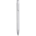 Moneta recycled aluminium ballpoint pen (blue ink), Silver