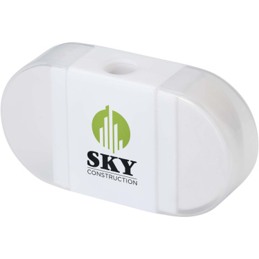 Logo trade corporate gifts image of: Velvi pencil sharpener with eraser 