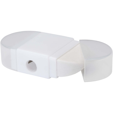 Logotrade promotional item picture of: Velvi pencil sharpener with eraser 