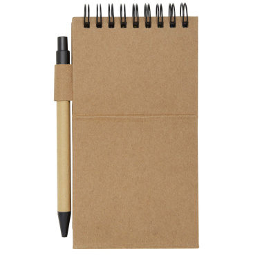 Logotrade promotional giveaway image of: Flipper sticky notepad with ballpoint pen (black ink)