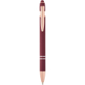 Nanna ballpoint pen with rose gold finish (black ink), Burgundy