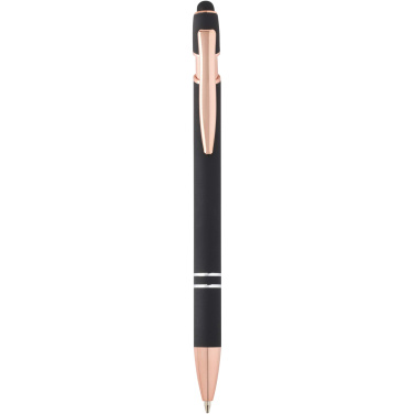 Logotrade promotional merchandise picture of: Nanna ballpoint pen with rose gold finish (black ink)