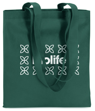 Logo trade promotional item photo of: 80gr/m² nonwoven shopping bag