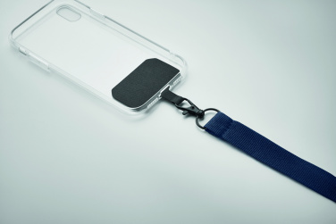 Logo trade promotional giveaways image of: Phone holder lanyard