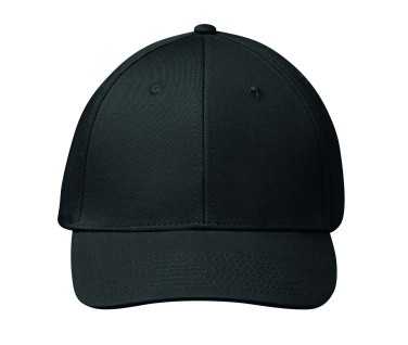 Logo trade promotional items image of: 6 panel cotton baseball cap