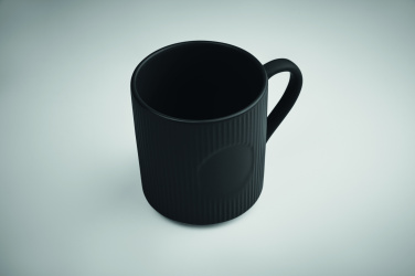 Logo trade promotional gifts picture of: Ribbed ceramic mug mat 340 ml