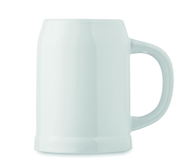 Logo trade promotional merchandise picture of: Sublimation beer mug 500 ml