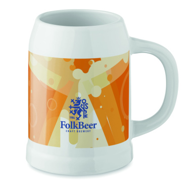 Logotrade promotional merchandise picture of: Sublimation beer mug 500 ml