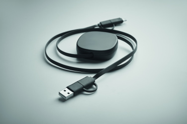 Logotrade promotional merchandise photo of: 60W retractable charging cable