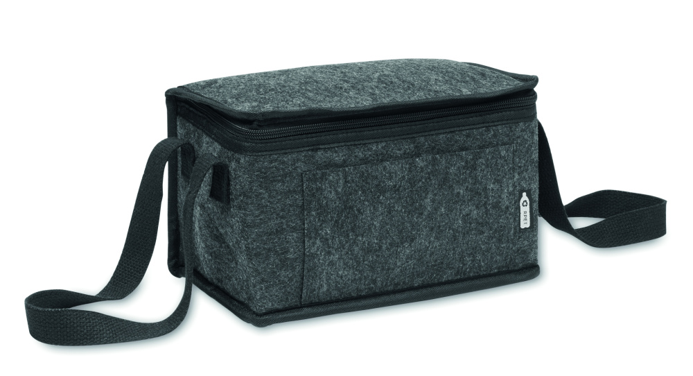 Logotrade promotional merchandise photo of: RPET felt cooler bag