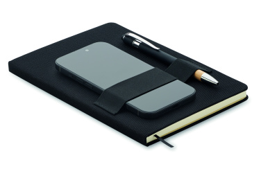 Logotrade promotional merchandise image of: A5 RPET notebook with pen