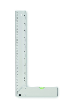 Logo trade promotional item photo of: Aluminium level ruler 30 cm