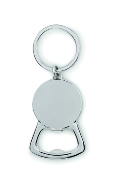 Logotrade corporate gift image of: Recycled aluminium key ring