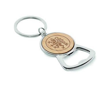 Logo trade advertising products picture of: Recycled aluminium key ring