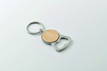 Logo trade corporate gifts image of: Recycled aluminium key ring