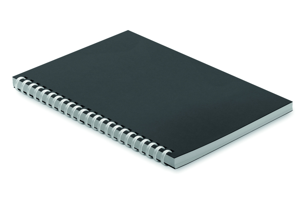 Logo trade advertising product photo of: A5 recycled carton notebook