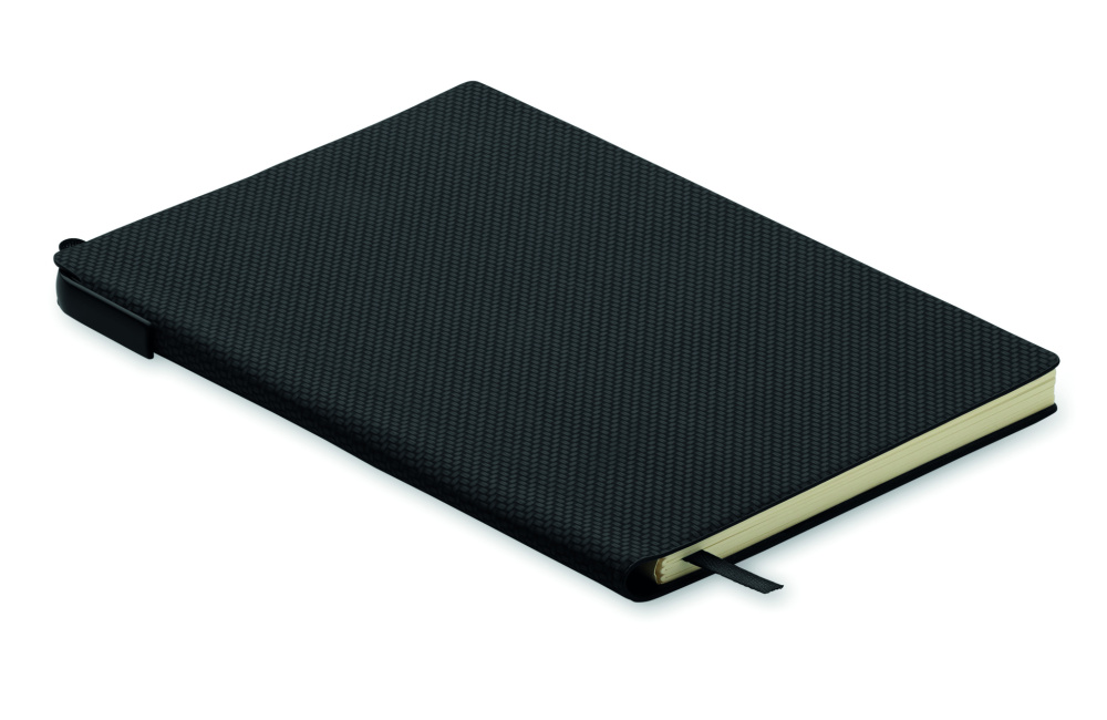 Logo trade corporate gifts picture of: A5 PU notebook with pen