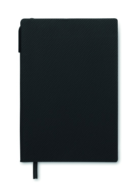 Logo trade corporate gifts picture of: A5 PU notebook with pen