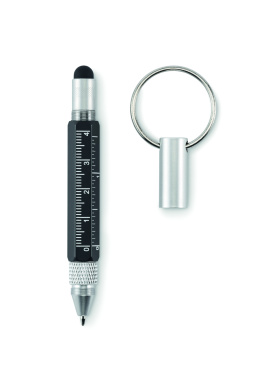 Logotrade business gift image of: Key ring with twist action pen