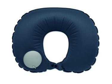 Logo trade promotional gifts image of: Fast inflatable travel pillow