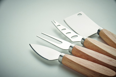 Logotrade promotional giveaway image of: Set of 4 cheese knives