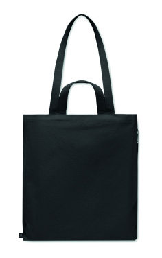 Logo trade promotional merchandise picture of: Recycled cotton shopping bag