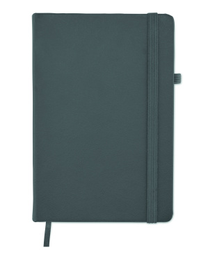 Logo trade promotional gifts picture of: Recycled Leather A5 notebook