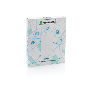 Logotrade promotional item image of: Findcard RCS recycled plastic item finder card