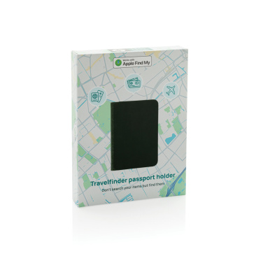 Logo trade corporate gifts picture of: Trackmate RCS rpolyester passport holder worldwide locating