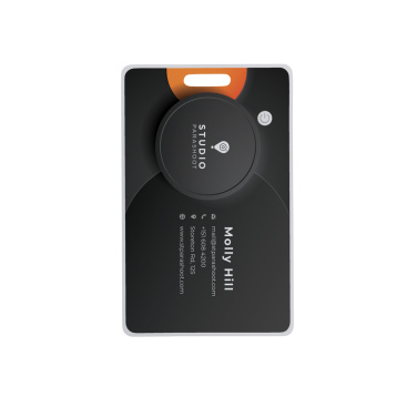 Logo trade promotional products image of: Findit RCS rplastic ultra-thin finder card rechargeable