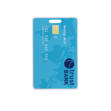 Logo trade promotional merchandise photo of: Findit RCS rplastic ultra-thin finder card rechargeable