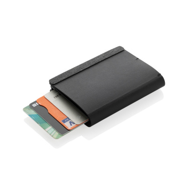 Logotrade promotional giveaway image of: Seekcard RCS rpolyester card wallet with worldwide locating