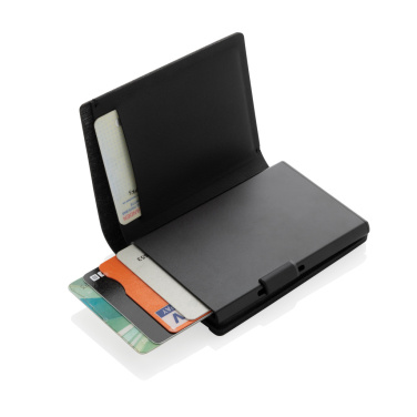 Logotrade promotional merchandise picture of: Seekcard RCS rpolyester card wallet with worldwide locating