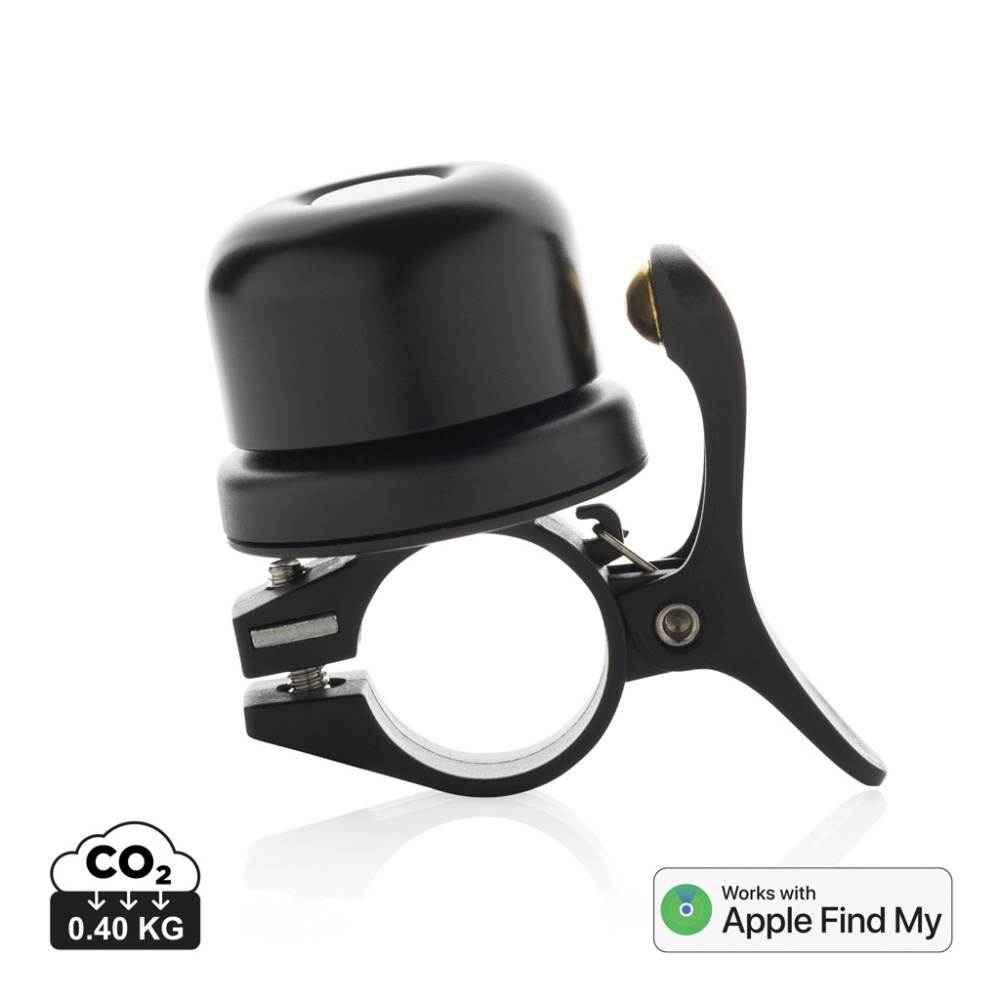 Logo trade promotional giveaways picture of: Pedalfinder bike bell with worldwide locating