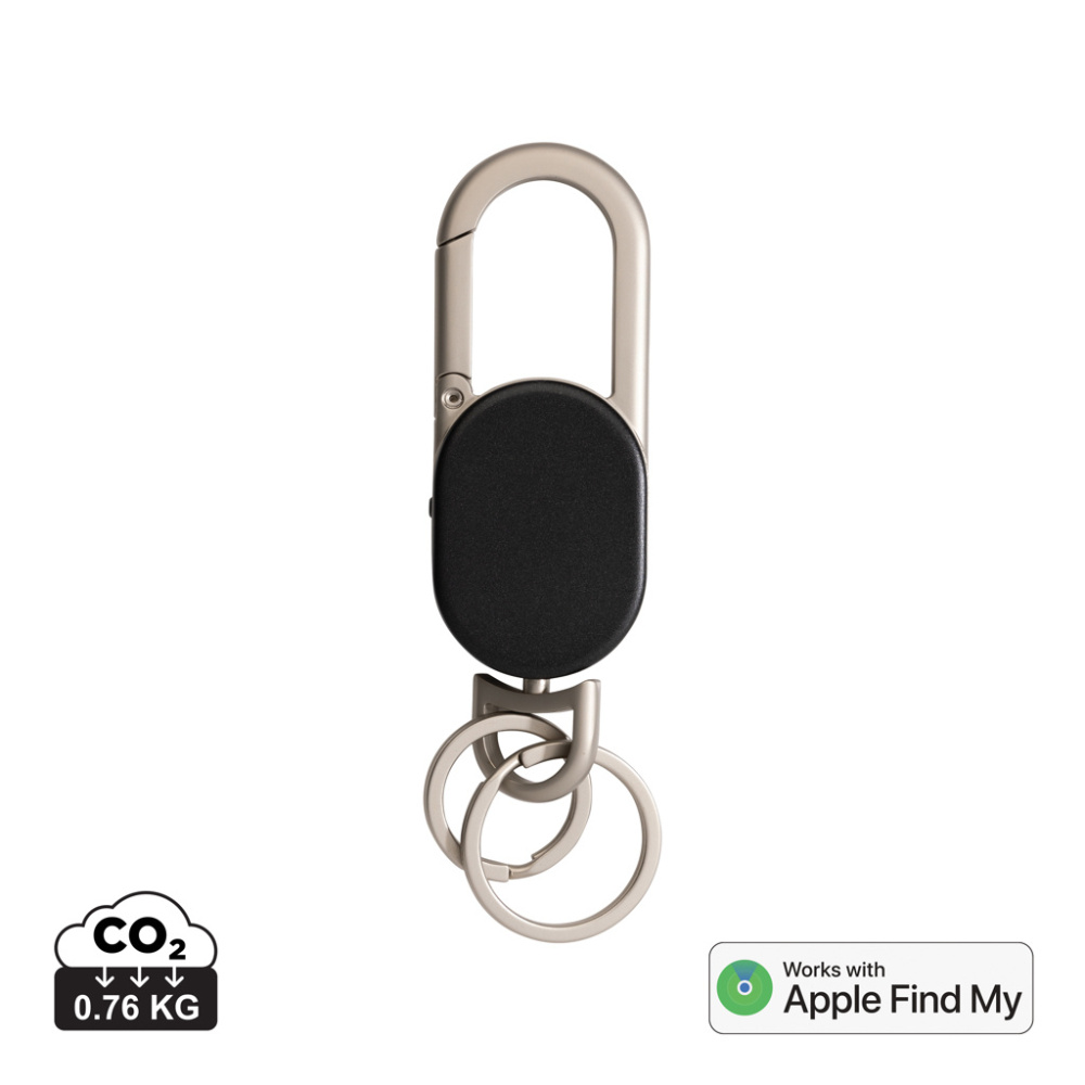 Logo trade promotional products image of: Keyfinder keychain with worldwide locating and USB C