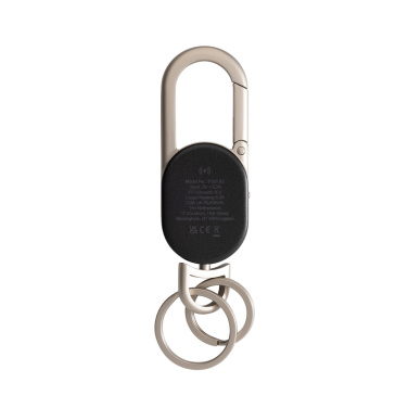 Logo trade promotional merchandise photo of: Keyfinder keychain with worldwide locating and USB C