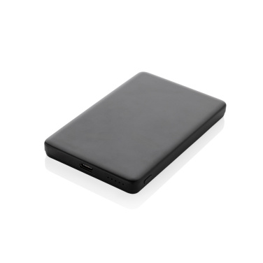 Logo trade corporate gift photo of: Orion RCS recycled aluminum 5000 mah 5W magnetic powerbank