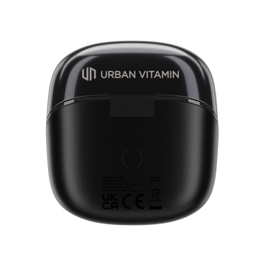 Logo trade promotional giveaway photo of: Urban Vitamin Long Beach ENC rplastic wireless earbuds