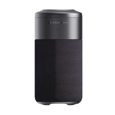 Logo trade promotional merchandise picture of: Urban Vitamin Anaheim RCS recycled 10W speaker 15W charger