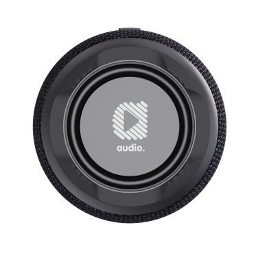 Logo trade promotional item photo of: Urban Vitamin Anaheim RCS recycled 10W speaker 15W charger