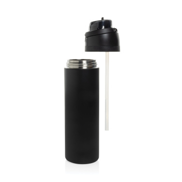 Logo trade promotional giveaways image of: Omni Sip RCS certified re-steel lockable bottle 700ml