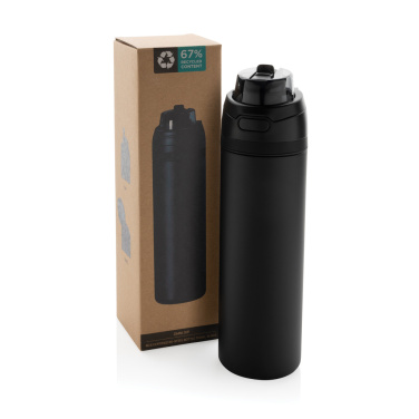 Logotrade promotional gift picture of: Omni Sip RCS certified re-steel lockable bottle 700ml