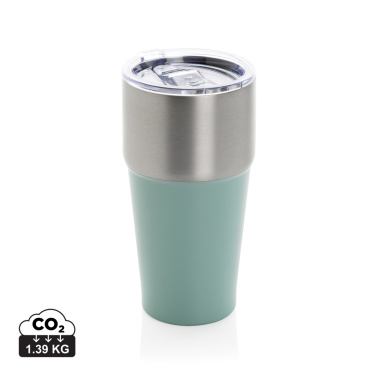 Logo trade promotional giveaway photo of: Fluid RCS certified recycled steel tumbler 500ml