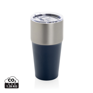 Logo trade promotional giveaway photo of: Fluid RCS certified recycled steel tumbler 500ml