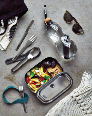 Logo trade promotional merchandise photo of: Black+Blum Cutlery Set