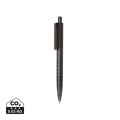 X3 GRS recycled PC plastic pen frosted, black