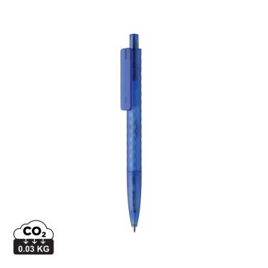 Logotrade promotional merchandise picture of: X3 GRS recycled PC plastic pen frosted