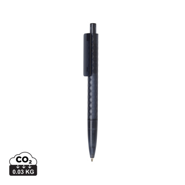 Logotrade promotional gift picture of: X3 GRS recycled PC plastic pen frosted