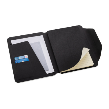 Logotrade promotional merchandise picture of: Teri AWARE™ RPET and walnut A5 portfolio