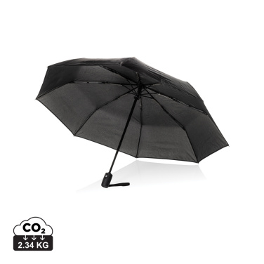 Logo trade promotional products picture of: Swiss Peak Vito Aware™ RPET 21 inch auto open/close umbrella